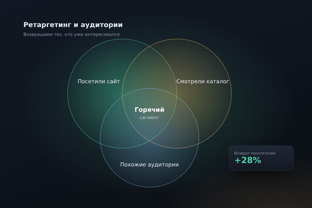 Ретаргетинг и сегменты аудиторий в Яндекс Директ